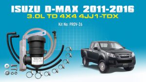 Isuzu D-MAX (2011-2016) 3.0L TD 4Cyl. 4JJ1-TCX PROV-26