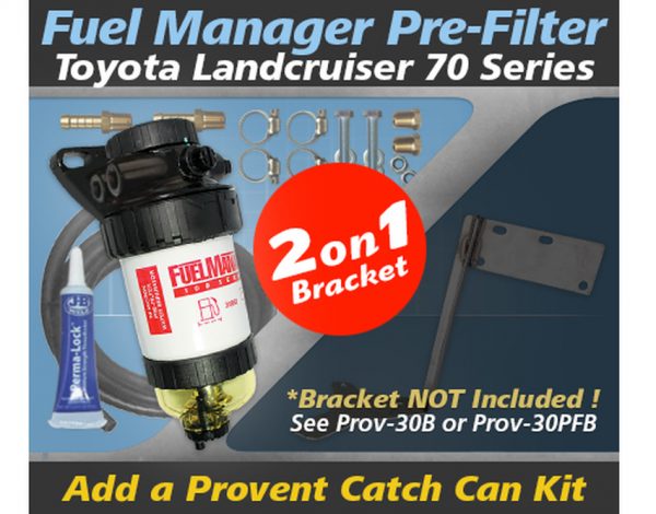 Toyota Landcruiser 70 Series 2007-on PROV-30PF