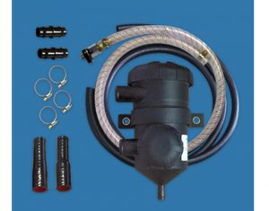Universal ProVent Oil Catch Can Kit 16mm for Engs. with 16mm (5/8") O.D PROV-04